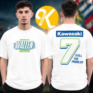 Morgan Wallen x Kawasaki Collection Limited Edition Men’s 7 Still The Problem Two Sided Unisex T-Shirt