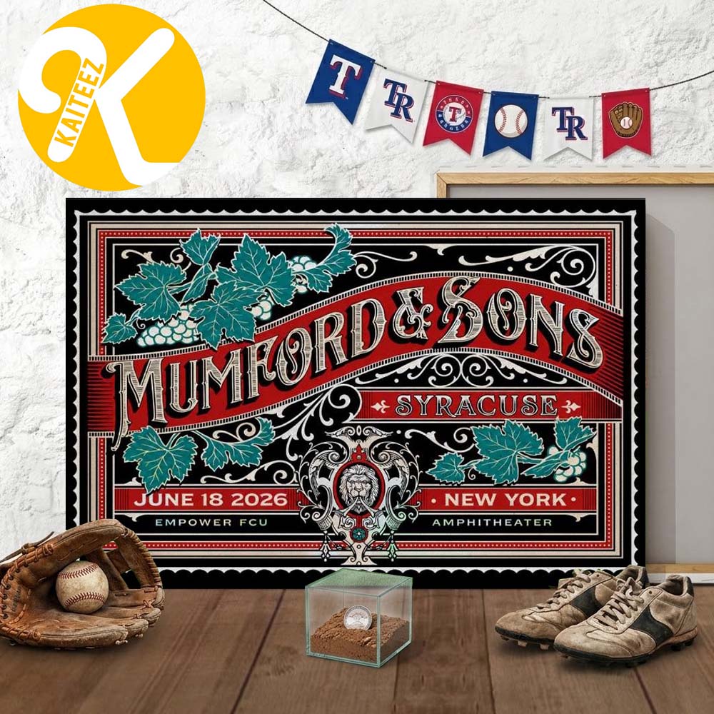 Mumford And Sons At Empower FCU In Syracuse NY On June 18 2026 Home Decor Poster Canvas Mumford And Sons At Empower FCU In Syracuse NY On June 18 2026 Home Decor Poster Canvas