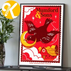 Mumford And Sons At Hershey Stadium In Hershey PA On June 20 2026 Home Decor Poster Canvas