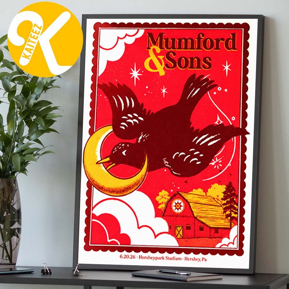 Mumford And Sons At Hershey Stadium In Hershey PA On June 20 2026 Home Decor Poster Canvas Mumford And Sons At Hershey Stadium In Hershey PA On June 20 2026 Home Decor Poster Canvas