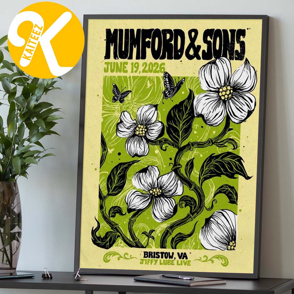 Mumford And Sons At Jiffy Lube Live In Bristow VA On June 19 2026 Home Decor Poster Canvas Mumford And Sons At Jiffy Lube Live In Bristow VA On June 19 2026 Home Decor Poster Canvas
