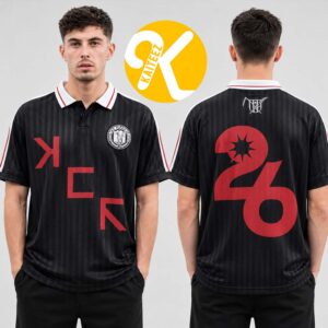 My Chemical Romance MCR Anfield Liverpool Merch The Black Parade Tour 2026 DRAAG Black Soccer Jersey