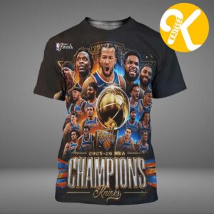 New York Knicks Are NBA Champions 2025 2026 For The First Time In 53 Years All Over Print Shirt
