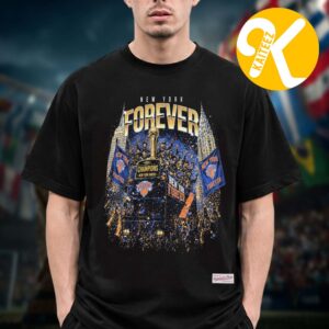 New York Knicks Limited Edtion Mitchell & Ness 2026 NBA Finals Champions Parade T-Shirt
