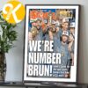 New York Post New York Knicks NBA Finals Champions Newspaper Cover Home Decor Poster Canvas