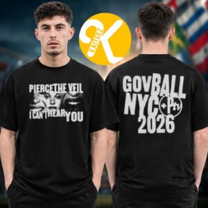 PIERCE THE VEIL Pop Up Shop At Umusic Shop NY On June 3 2026 I Can’t Hear You Two Sided Unisex T-Shirt