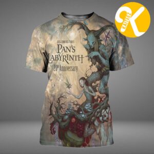 Pan’s Labyrinth Poster Art By Guillermo del Toro’s Celebrates 20th Anniversary All Over Print Shirt