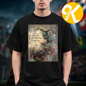 Pan’s Labyrinth Poster Art By Guillermo del Toro’s Celebrates 20th Anniversary Unisex T-Shirt