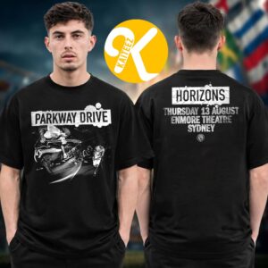 Parkway Drive Killing Horizons Tour 2026 Horizons Two Sided Unisex T-Shirt