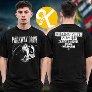Parkway Drive Killing Horizons Tour 2026 KWAS Two Sided Unisex T-Shirt