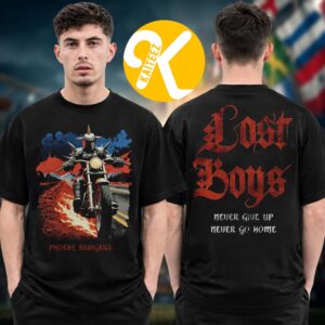 Phoebe Bridgers Merch Lost Boys Knight Two Sided Unisex T-Shirt