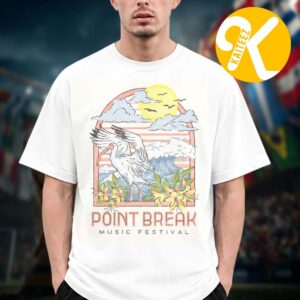 Point Break Music Festival 2026 Merch IBIS Wave Unisex T-Shirt