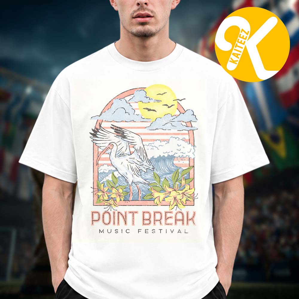 Point Break Music Festival 2026 Merch IBIS Wave Unisex T-Shirt Point Break Music Festival 2026 Merch IBIS Wave Unisex T-Shirt