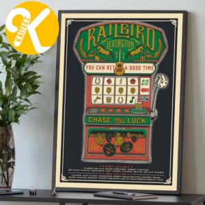 Railbird Festival 2026 In Lexington KY On June 6-7 2026 Commemorative Home Decor Poster Canvas