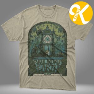 Railroad Earth Poster At The Mishawaka Amphitheatre In Bellvue CO On June 5 6 2026 Unisex T-Shirt