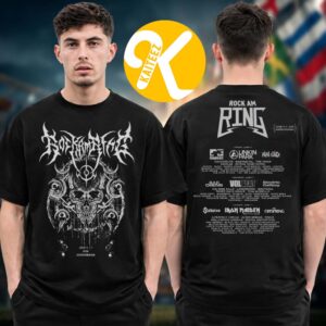 Rock Am Ring Festival 2026 Merch In Nurburgring On June 5-7 2026 Lifebringer Ceremony Line Up Two Sided Unisex T-Shirt