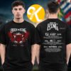 Rock Am Ring Festival 2026 Merch In Nurburgring On June 5-7 2026 Moon Line Up Two Sided Unisex T-Shirt