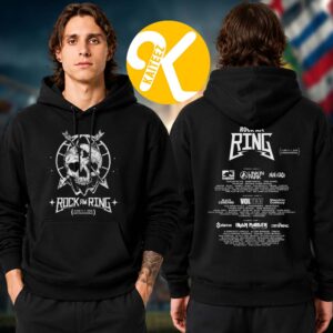 Rock Am Ring Festival 2026 Merch In Nurburgring On June 5-7 2026 Space Skull Line Up Two Sided Unisex Hoodie Shirt