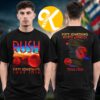 Rush Merch Fifty Something Tour 2026 Owl North America Tour Dates Grey Two Sided Unisex T-Shirt