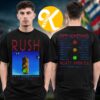 Rush Merch Fifty Something Tour 2026 Starman Navy Unisex T-Shirt
