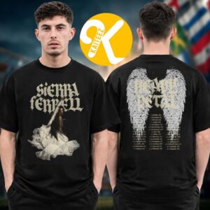 Sierra Ferrell Merch Heavy Petal Tour 2026 Blk Photo Tour Dates Two Sided Unisex T-Shirt