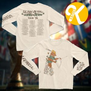 Sierra Ferrell Merch Heavy Petal Tour 2026 Ivory Fox Tour Dates Unisex Long Sleeve Shirt