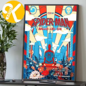 Spider Man Brand New Day New Exclusively Poster In Movie Theatres On July 29 2026 Home Decor Poster Canvas
