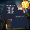 Take That Merch The Circus Live Tour 2026 Photo Dates Two Sided Unisex T-Shirt Take That Merch The Circus Live Tour 2026 Photo Dates Two Sided Unisex T-Shirt