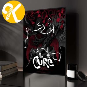 The Cure Merch Belfast 2026 Limited Edition Event Poster