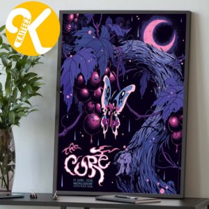 The Cure Nickelsdorf 2026 Limited Edition Event Poster At Nova Rock Festival 2026 In Nickelsdoft Austria On June 12 2026 Home Decor Poster Canvas