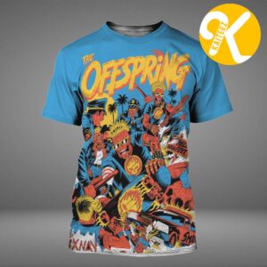 The Offspring Hellfest 2026 Event Poster In Clisson France On June 18-21 2026 All Over Print Shirt