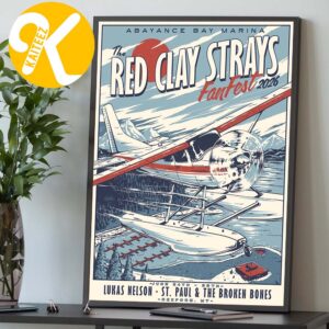 The Red Clay Strays FanFest 2026 In Rexford MT On June 24-28 2026 Home Decor Poster Canvas