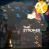 The Strokes Merch Reality Awaits Tour 2026 Collection Bull Rider Unisex T-Shirt