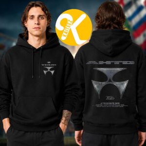 The Weeknd The After Hours Til Dawn Tour UK And EU 2026 Merch Stadium Logo Two Sided Unisex Hoodie Shirt