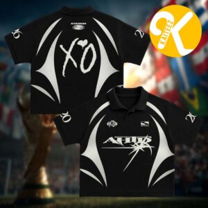 The Weeknd The After Hours Til Dawn Tour UK And EU 2026 Merch Stadium Polo Jersey