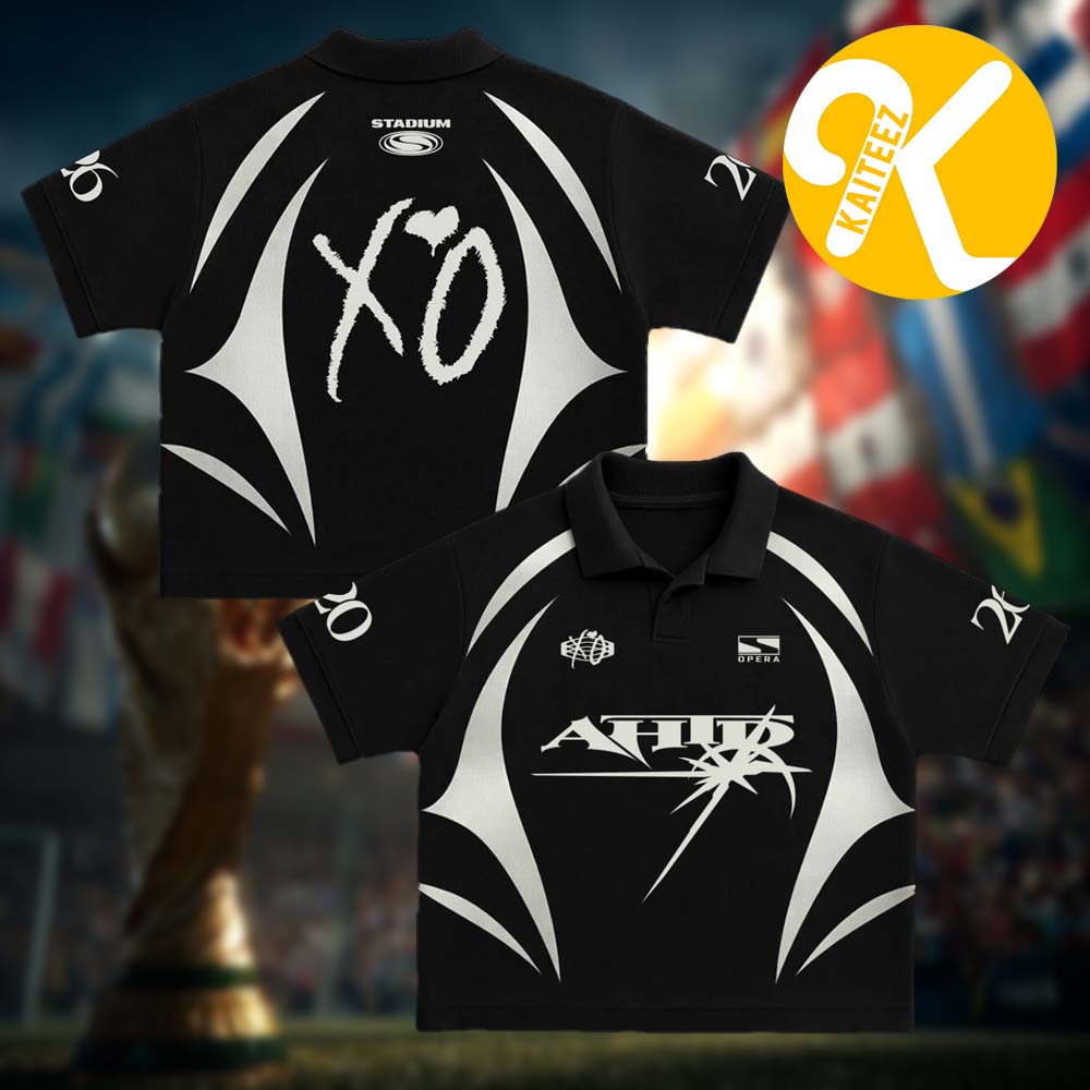 The Weeknd The After Hours Til Dawn Tour UK And EU 2026 Merch Stadium Polo Jersey The Weeknd The After Hours Til Dawn Tour UK And EU 2026 Merch Stadium Polo Jersey