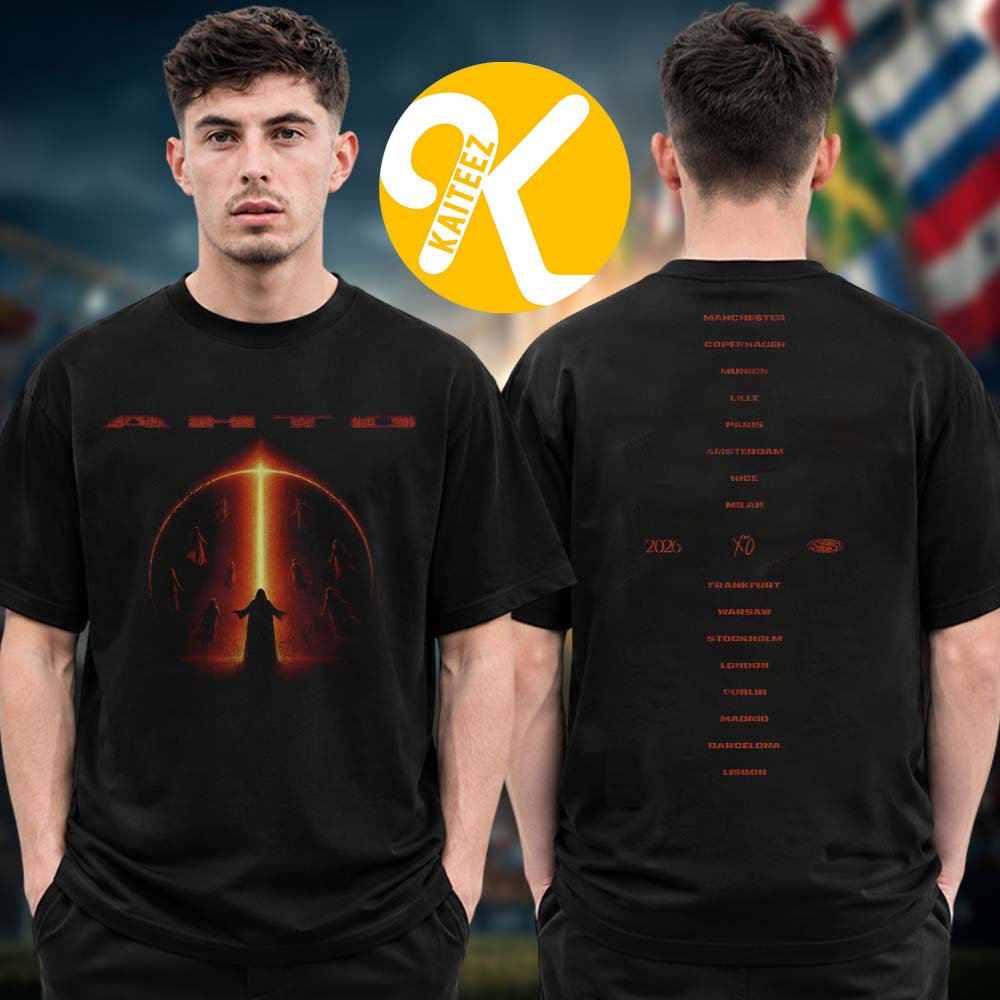 The Weeknd The After Hours Til Dawn Tour UK And EU 2026 Merch Tradition Two Sided Unisex T-Shirt The Weeknd The After Hours Til Dawn Tour UK And EU 2026 Merch Tradition Two Sided Unisex T-Shirt