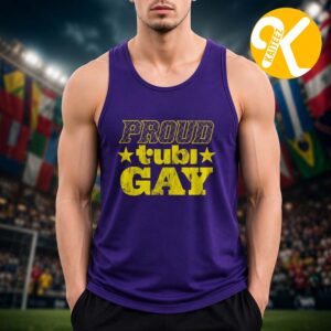 Tubi Pride Merch Pround Tubi Gay Purple Unisex Tank Top