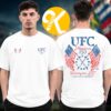 UFC Freedom 250 Merch Kotinos White Hoodie Shirt