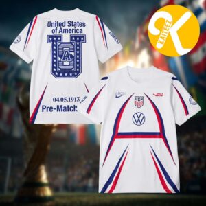 United States x Virgil Abloh Archive Nike X2 2026 Collab Kits Soccer Jersey