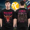 Wacken 2026 Music Festival Merch In Wacken DE On July 29 August 1 2026 Crazy Eyes Line Up Two Sided Unisex T-Shirt
