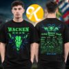 Wacken 2026 Music Festival Merch In Wacken DE On July 29 August 1 2026 Bad Trip Line Up Two Sided Unisex T-Shirt