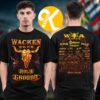 Wacken 2026 Music Festival Merch In Wacken DE On July 29 August 1 2026 Electric Line Up Two Sided Unisex T-Shirt Wacken 2026 Music Festival Merch In Wacken DE On July 29 August 1 2026 Electric Line Up Two Sided Unisex T-Shirt