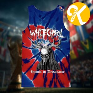 Whitechapel Merch Mask Independence Tie Dye Tank Top