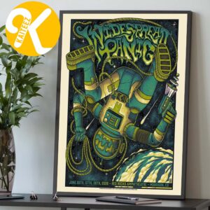 Widespread Panic At Red Rocks Amphitheatre In Morrison CO In June 26 27 28 2026 Home Decor Poster Canvas