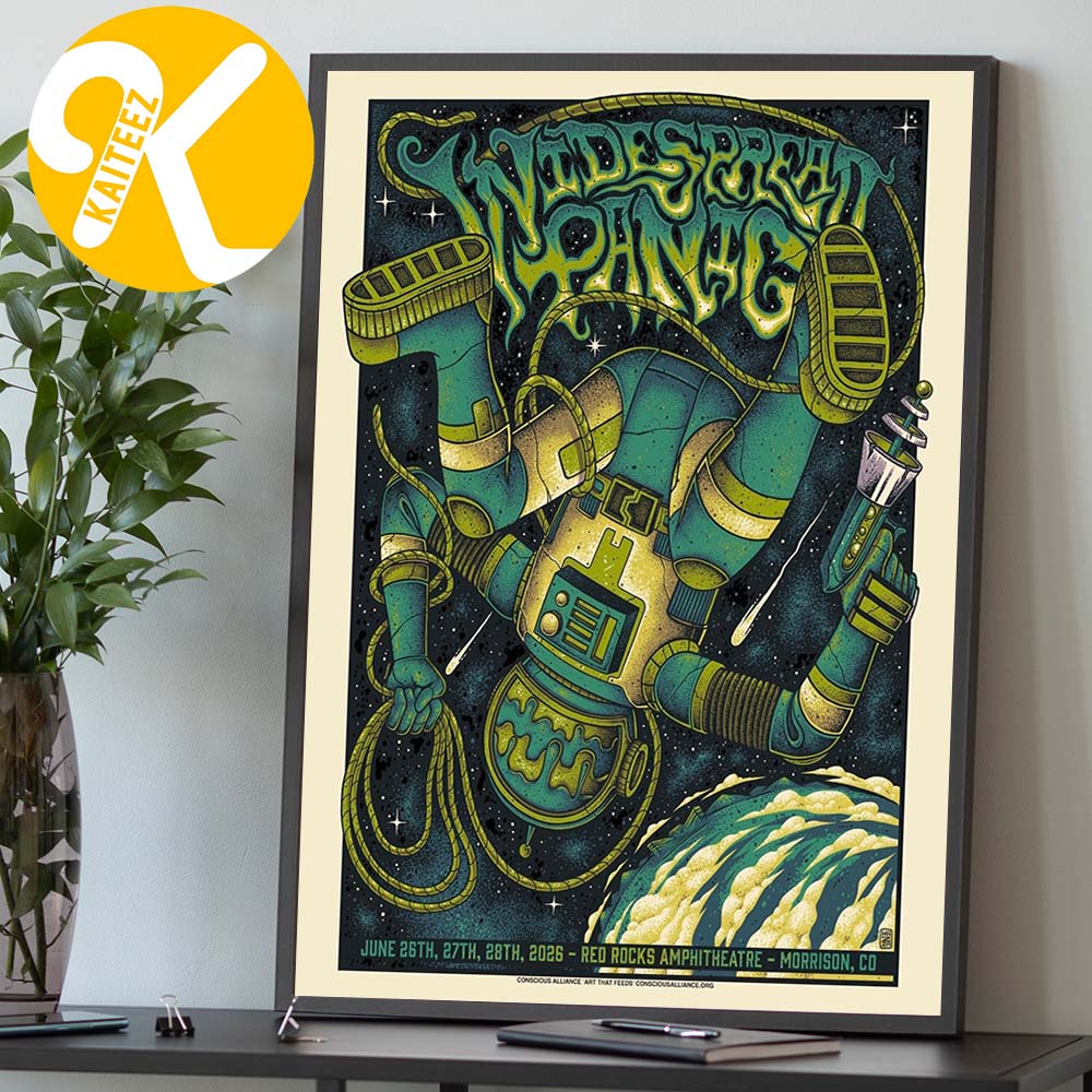 Widespread Panic At Red Rocks Amphitheatre In Morrison CO In June 26 27 28 2026 Home Decor Poster Canvas Widespread Panic At Red Rocks Amphitheatre In Morrison CO In June 26 27 28 2026 Home Decor Poster Canvas