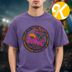 Widespread Panic x Young And Sick Event Tee At Red Rocks Amphitheatre On June 26 27 28 2026 The Witch Purple Unisex T-Shirt