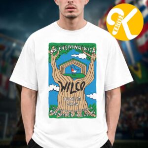 Wilco Band At Meadow Brock Amphitheatre In Rockchester Hills MI On June 13 2026 Unisex T-Shirt