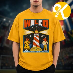 Wilco Band At Thompson’s Point In Portland ME On June 21 2026 Unisex T-Shirt