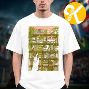 Wilco Band Solid Sound Festival 2026 At Mass Moca In North Adam MA On June 26-28 2026 Art By Stephani Ellis Unisex T-Shirt